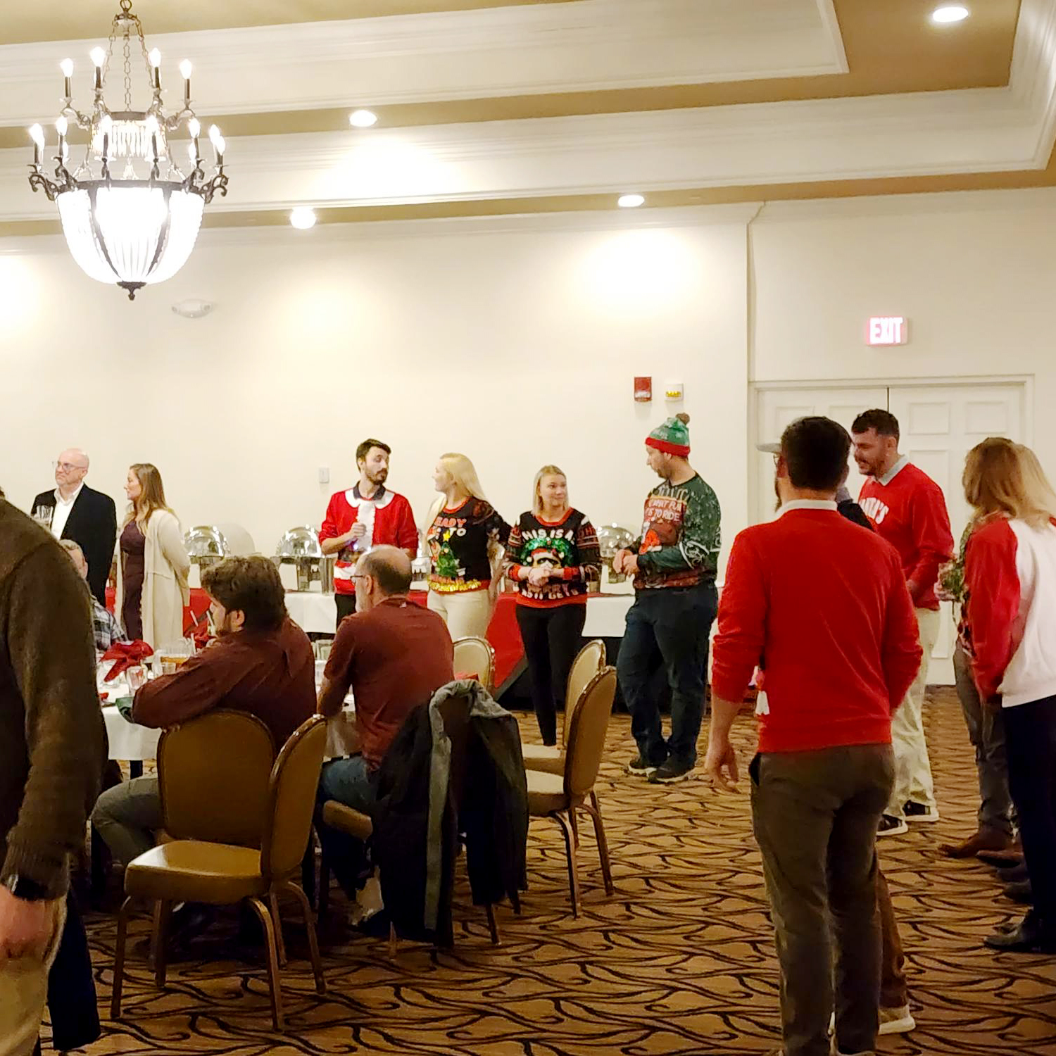 Team hands in middle in celebration at ARCENT ribbon cutting